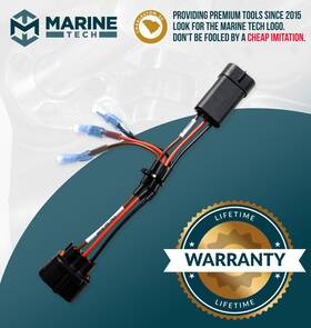Yb-06926 Marine Tech Tools Amt06926 Yamaha 3 Pin Test Harness Equivalent Part Number