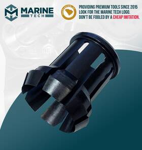 Mt0040-002 Marine Tech Tools Replacement Collet For Gimbal Bearing Puller Amt0040