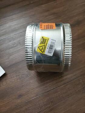 Master Flow 050206100738 7 Inch Flexible Duct And Sheet Metal Connector Splice Collar