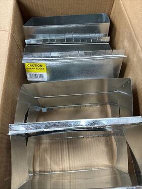 Master Flow 050206939420 Masterflow 10 Inch X 4 Register Box Saddle Of 8