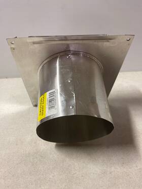 Wva6sd Master Flow 6 Inch Round Wall Vent With Screen And Damper