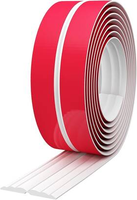 Fzt-01 Maxecho 1.6 Inch W X 22ft L Flexible Peel And Stick Trim Molding For Edges Ceiling White
