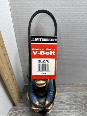 3l270a Mbl Usa Mitsuboshi Fhp 3l270 General Utility V-belt 0.38 Inch W X 27 L For Fractional