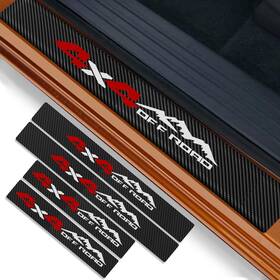 Medwoka Dtac01 Door Entry Guard Sill Protector Fit For 2016-2023 Tacoma Double Cab Threshol