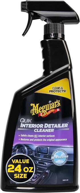 5274676 Meguiars Quik Car Interior Detailer Spray 24oz. Cleaning
