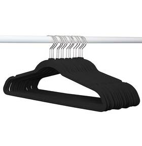 93101 Members Mark Elite Quality Velvet Hangers - Choose Your Count