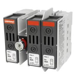 M30j12 Mersen Ul98 3-pole 30a Fusible Disconnect Class J Fuse Safety Switch