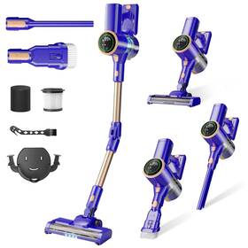 Kp1108 Mhrmhr Cordless Vacuum Cleaner 180 Bendable Wand Stick Cleaners With Led