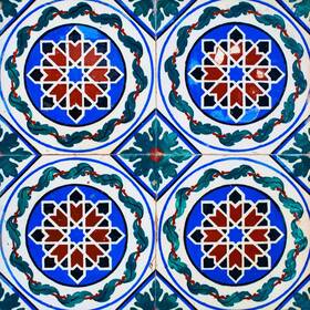 Mi Alma B081xy69xw Tile Stickers By 24 Pcs Talavera Wall Stencils Peel And