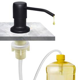 Mi Hogar 614922001153 Mihogar Soap Dispenser For Kitchen Sink And Tube Kit 47 Inch Connects Direct