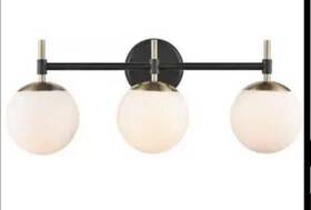 30303-mb Millenium Lighting Inc 30303-mb/mg 3 Light Wall Mount Vanity Matte Black 24 Inch 120/60