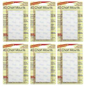 Mil3226-6 Miller Studio Magic Mounts Chart 1 Inch X 40 Per Pack 6 Packs