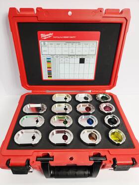 Milwaukee 037873956202 49-12-kita Exact #6 750 Mcm Aluminum 12t U-style Die Kit
