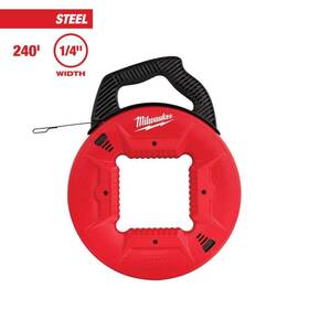 48-22-4178 Milwaukee 1/8 Inch X 240 Ft. Steel Fish Tape