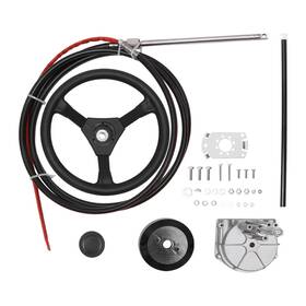 A1620 Misakomo 14 Ft Boat Steering Control Cable Outboard Rotary System Kit With 12