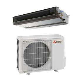 Pead-a18aa8 Mitsubishi 18 000 Btu 18.7 Seer2 Concealed Duct Mini Split Heat Pump System