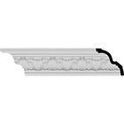 Mld03x04x04co Ekena Millwork Repeat Colton Acanthus Crown 849014094014