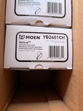 Yb2401ch Moen Method Decorative Tank Trip Lever Chrome New In Box
