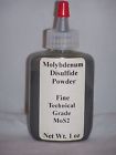 Molybdenum Disulfide Technical Grage Fine Powder Moly Lubricant Lube Lubrication