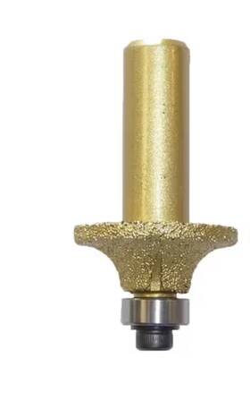 Rbql044605 Monster 3/16 Inch Radius Brazed Diamond Router Bit 1/2 Shank 1pc - New