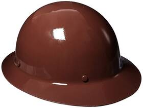 454672 Msa Skullgard Full-brim Hard Hat With Staz-on Pinlock Suspension