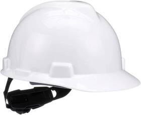 475358 Msa V-gard Cap Style Safety Hard Hat With Fas-trac Iii Ratchet