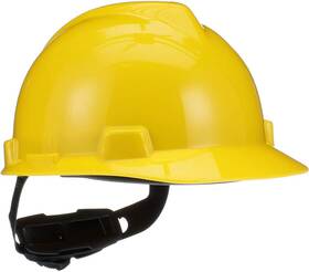 475360 Msa V-gard Cap Style Safety Hard Hat With Fas-trac Iii Ratchet