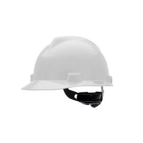 477482 Msa V-gard Cap Style Safety Hard Hat With Fas-trac Iii Ratchet