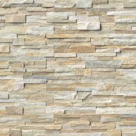 Zor-pnl-0056 Msi Golden Honey Splitface Ledger Panel 6 Inch X 24 Natural