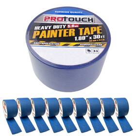 Atb-50034-6 My Imports Usa Painters Masking Paint Tape 9 Rolls Blue 1.89 Inch X10yd Multi Surface Premium Grade