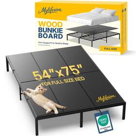 Bkbml01 Mylifesion Bunkie Board Full Size 54x75ftft - Extra Sturdy Wood Bed Boards For... Fast Ship