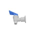 1008780 N-a Tomlinson Complete Faucet White Body With Blue Handle 798527042961