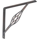 N236-216 National Hardware Ornamental Shelf Bracket Antique Bronze 886780022056