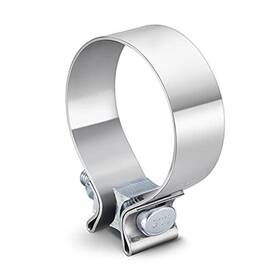 2az0045-3.0 Nansheng 3 Inch Stainless Steel Butt Joint Narrow Band Exhaust Seal Clamp With 3.0 1