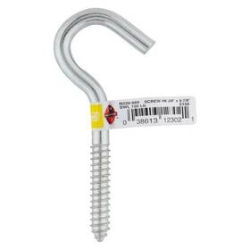 N220-889 National Hardware Lot Of 10 2156bc Series Screw Hook 3/8 Inch X 4-7/8 New