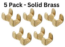 N265-892 National Hardware 5 7/16 Inch 1/2 Rope Clamps Solid Brass Swl 150 Lb N265892 3235bc