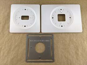 Nestg1trim Nest Generation 1 White Face Plate Trim Kit Metal Frame