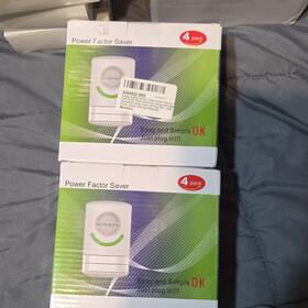 X0040glw99 Newitem Power Factor Saver Energy Saving Device 4 Pack Mpn