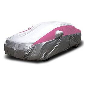 186-202 Newquest Brands Llc 680499980467 Titan Brilliant Color Poly Sedan Inch Long Silver With Fuchsia Stripe