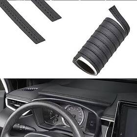 Ng58 Nghey Pack-1 2m/6.56ft Car Interior Trim Strip Universal Diy 6.56 Ft Black
