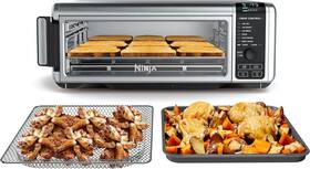 Ft102co Ninja 622356606691 Sp101/ft102co Digital Fry Convection Toaster Air Fryer Flip-away For Storage
