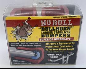 No Bull Products Hw-001-009 Ladder Stabilizers Bumpers 2-pack - New Protect Your Siding