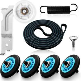 Dc97-16782a Nobrand 353811880461 Dryer Repair Kit With Roller Idler Pulley Belt For Figs 6 7