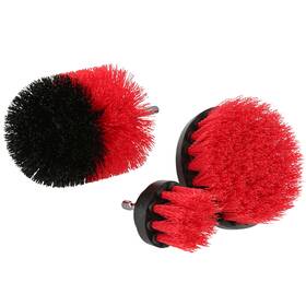 41026 Nobrand Nylon Scrub Brush Cleaning Attachments For Power Drill Bit Set 3 Pieces