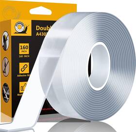 A43015 Nobrand Removable Double Sided Mounting Tape For Walls Transparent - 13.33ft