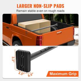 Cb2001s Nobrand 1pc 40 Inch X73 Adjustable Cargo Bar Pickup Truck Bed Holder
