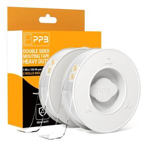 Dst01-2 Nobrand 2 Rolls Heavy Duty Removable Nano Tape For Hanging