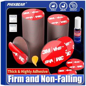 U076 Nobrand 48 Pcs Heavy Duty Foam Tape 1.18 Inch Waterproof Heat Resistant