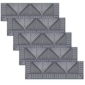Ykh-drydiet-1224 Nobrand Non-slip Rubber Stair Treads 5 Pcs 35.4x8.9 Inch For Outdoor Steps