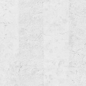 G67954 Norwall Concrete Stripe Wallpaper Grey Light Script White
